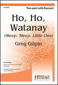 Ho, Ho, Watanay Two-Part choral sheet music cover Thumbnail